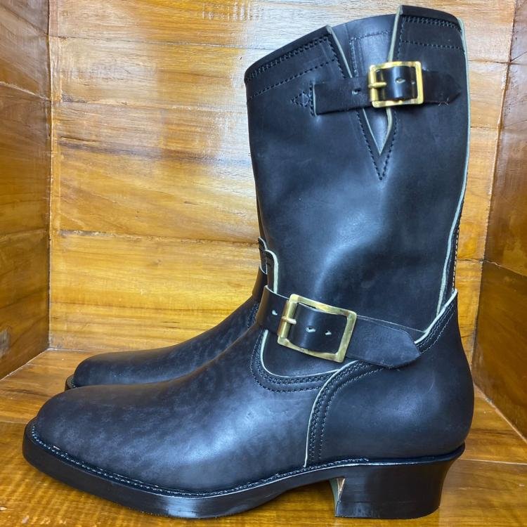 Briselblack 10” Engineer Boots “The Keeper” 3.0   Unstructured Toe Box